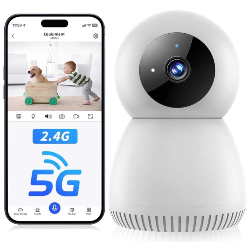 Indoor Camera, Pet Camera Baby Monitor, Cameras for Home Security Indoor